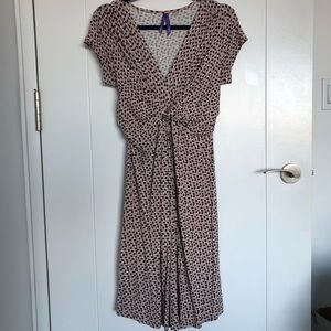 Seraphine Maternity knot front dress